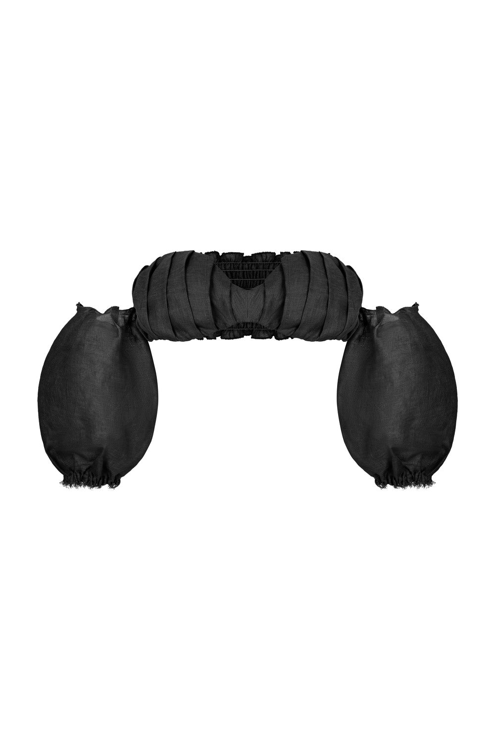 Off-the-shoulder crop top