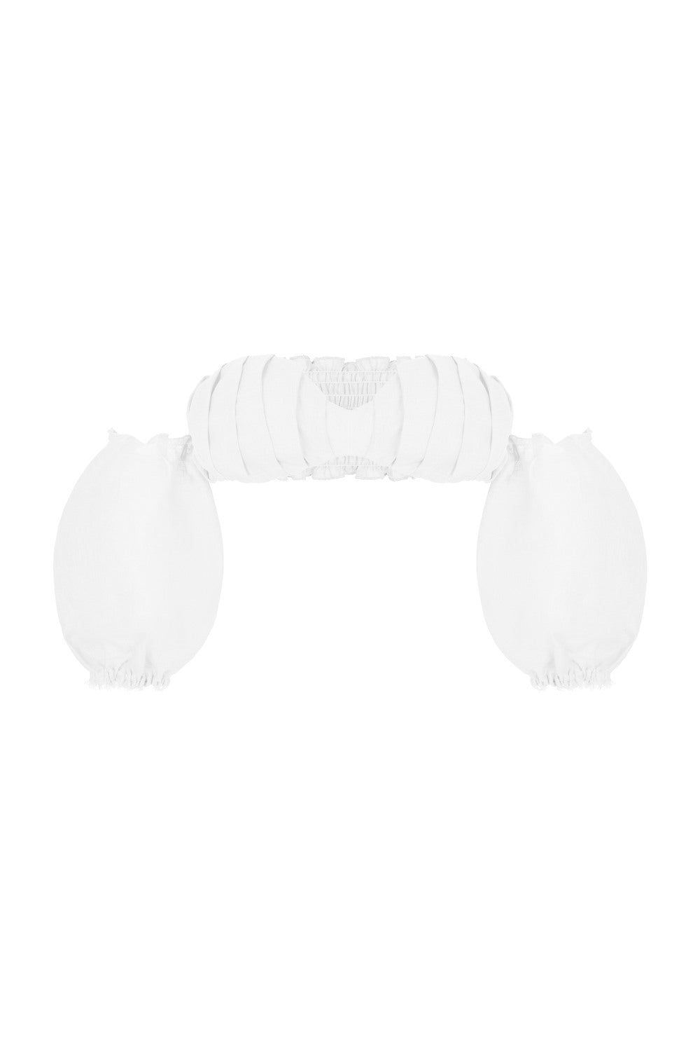 Off-the-shoulder crop top