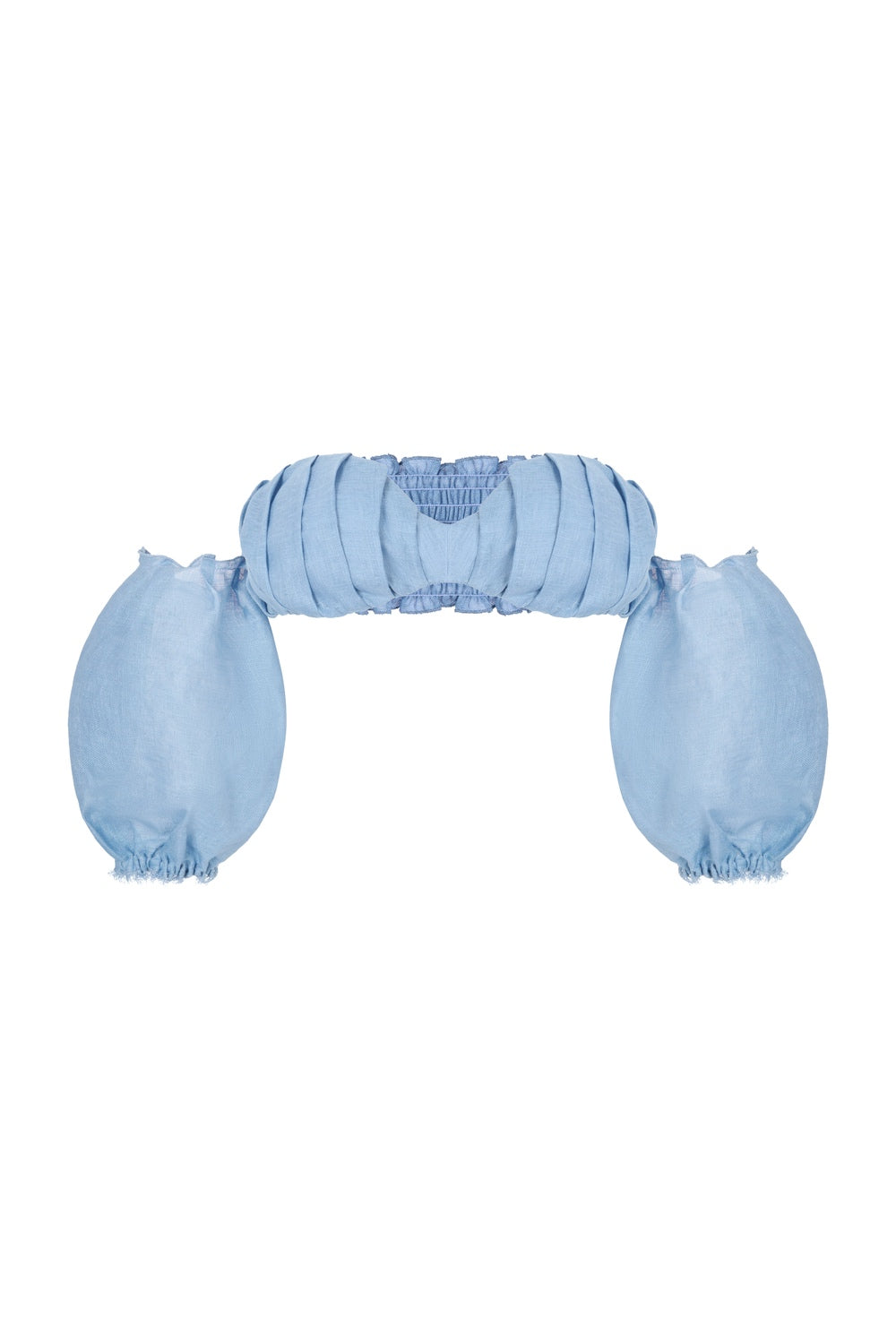 Off-the-shoulder crop top