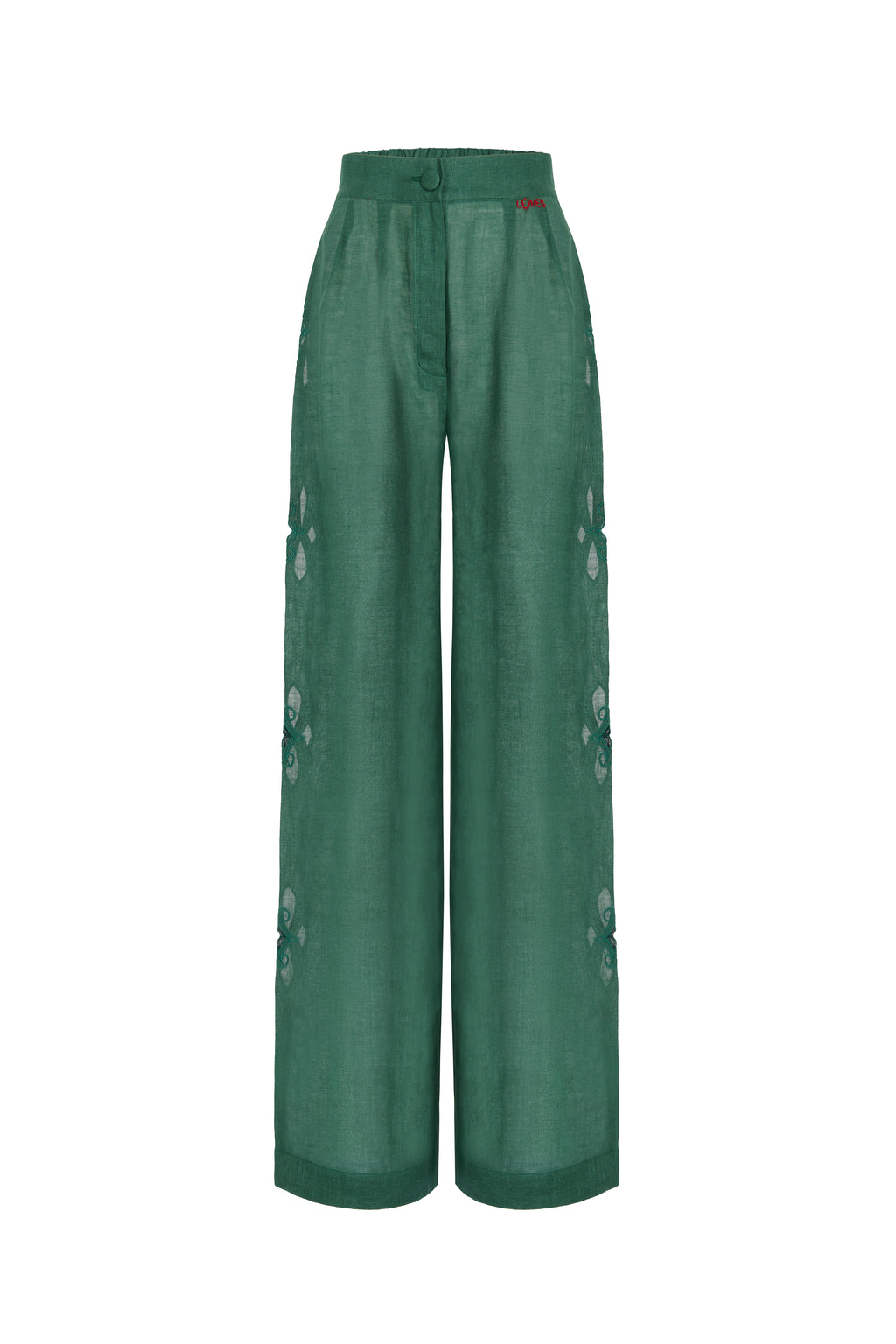 Embroidered pants