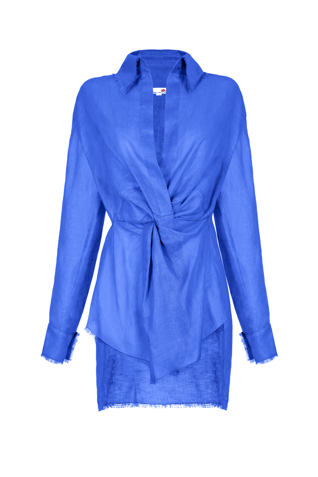Front knotted dress