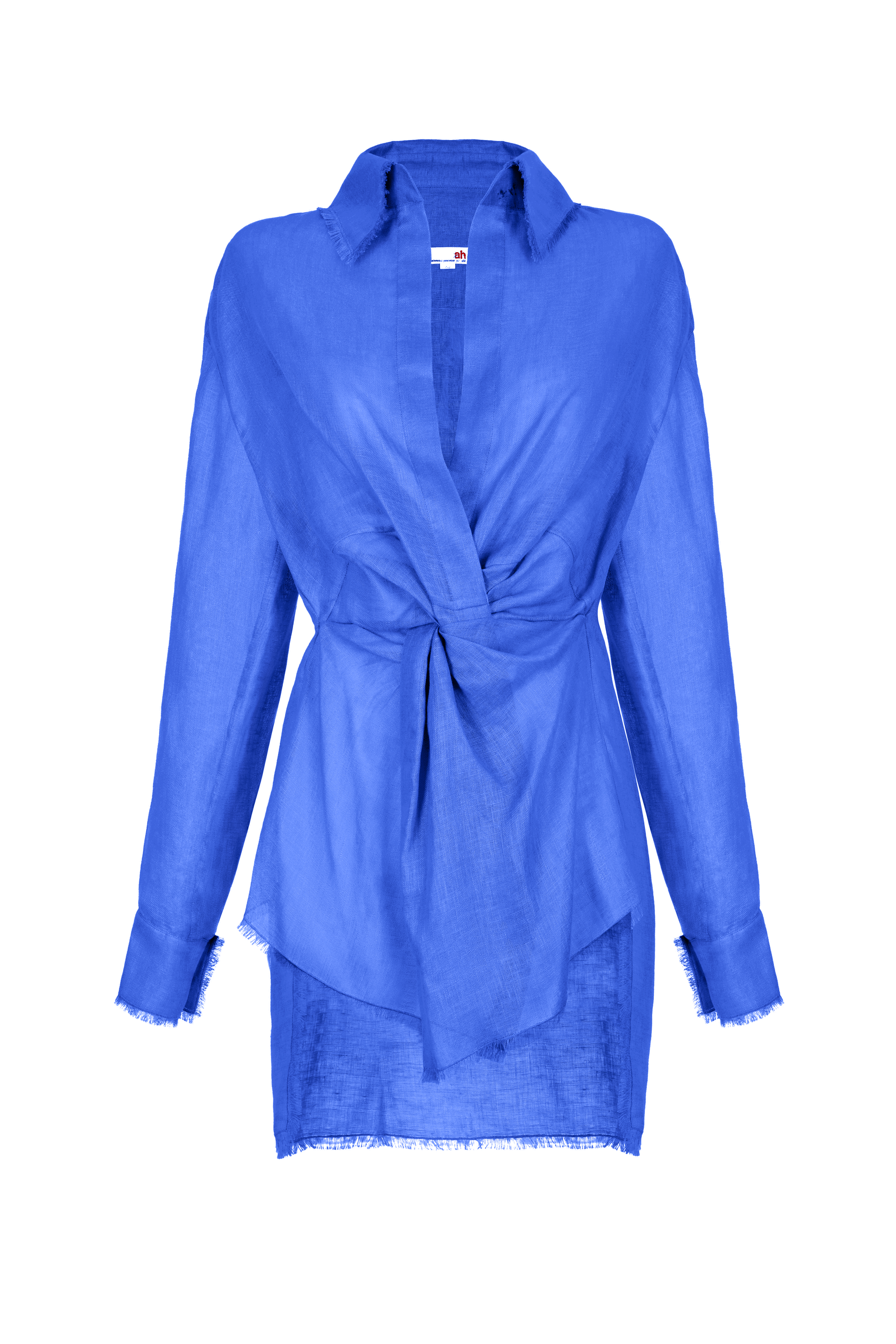 Front knotted dress