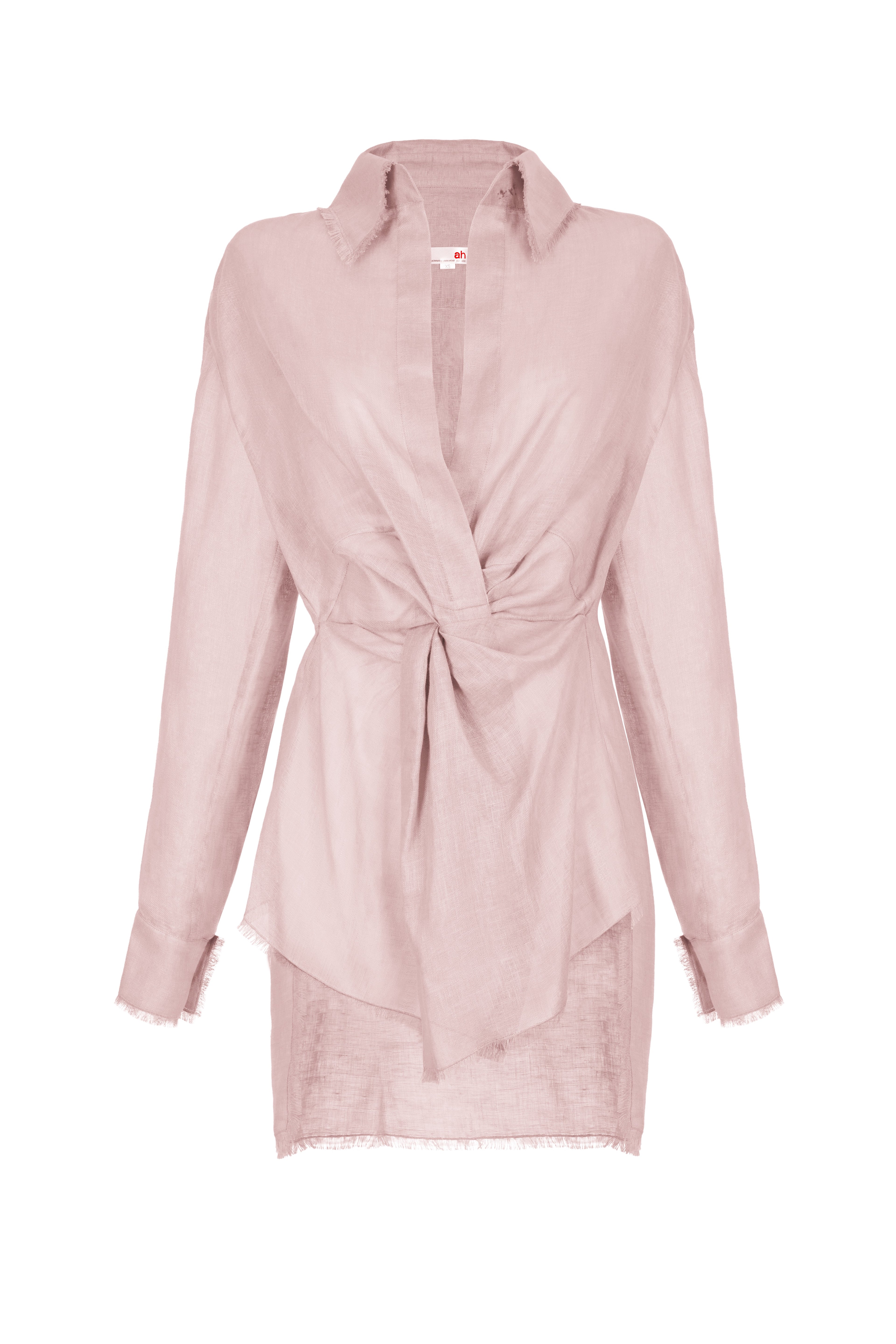 Front knotted dress
