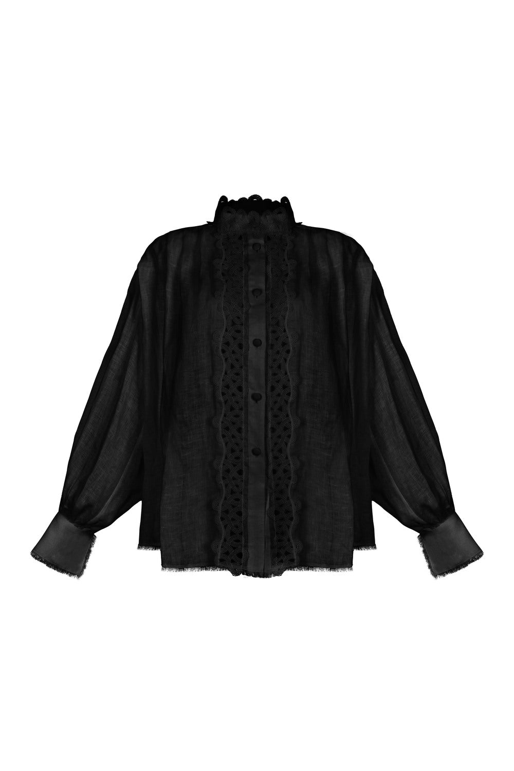 トップス Alma cachecoeur tops black PINKO Czarna bluzka z długim rękawem Madagascar - KOD