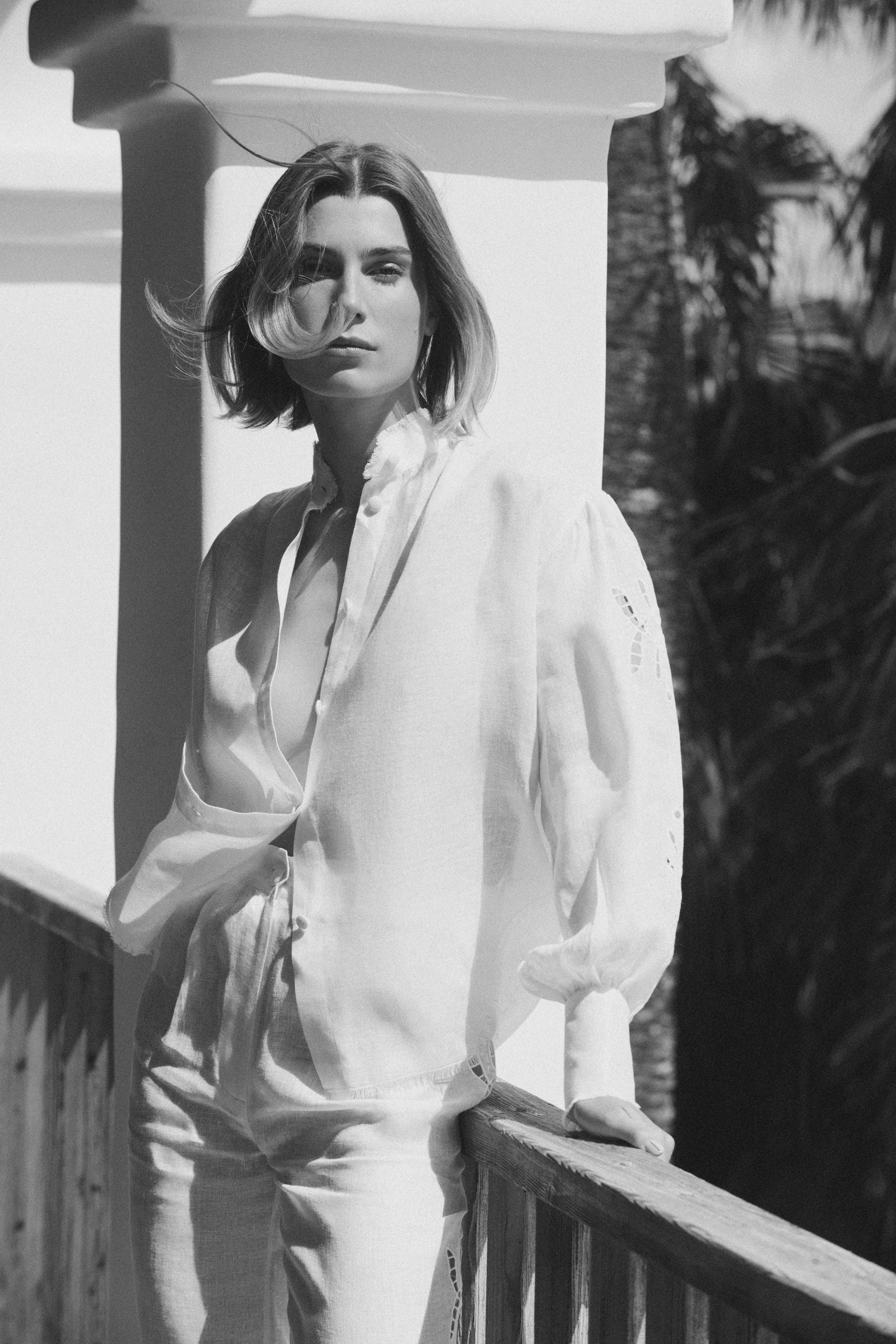 Origins embroidered shirt