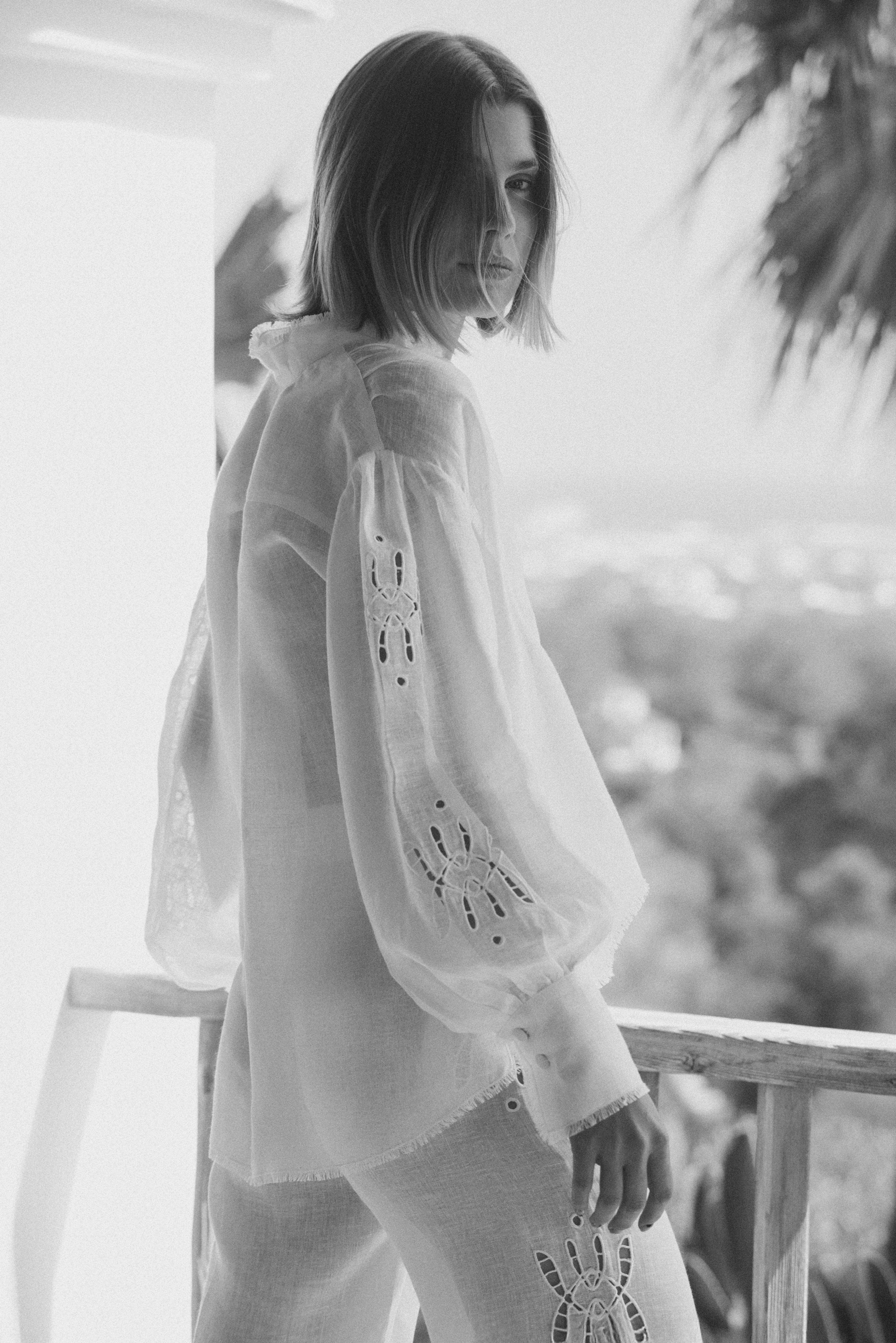 Origins embroidered shirt