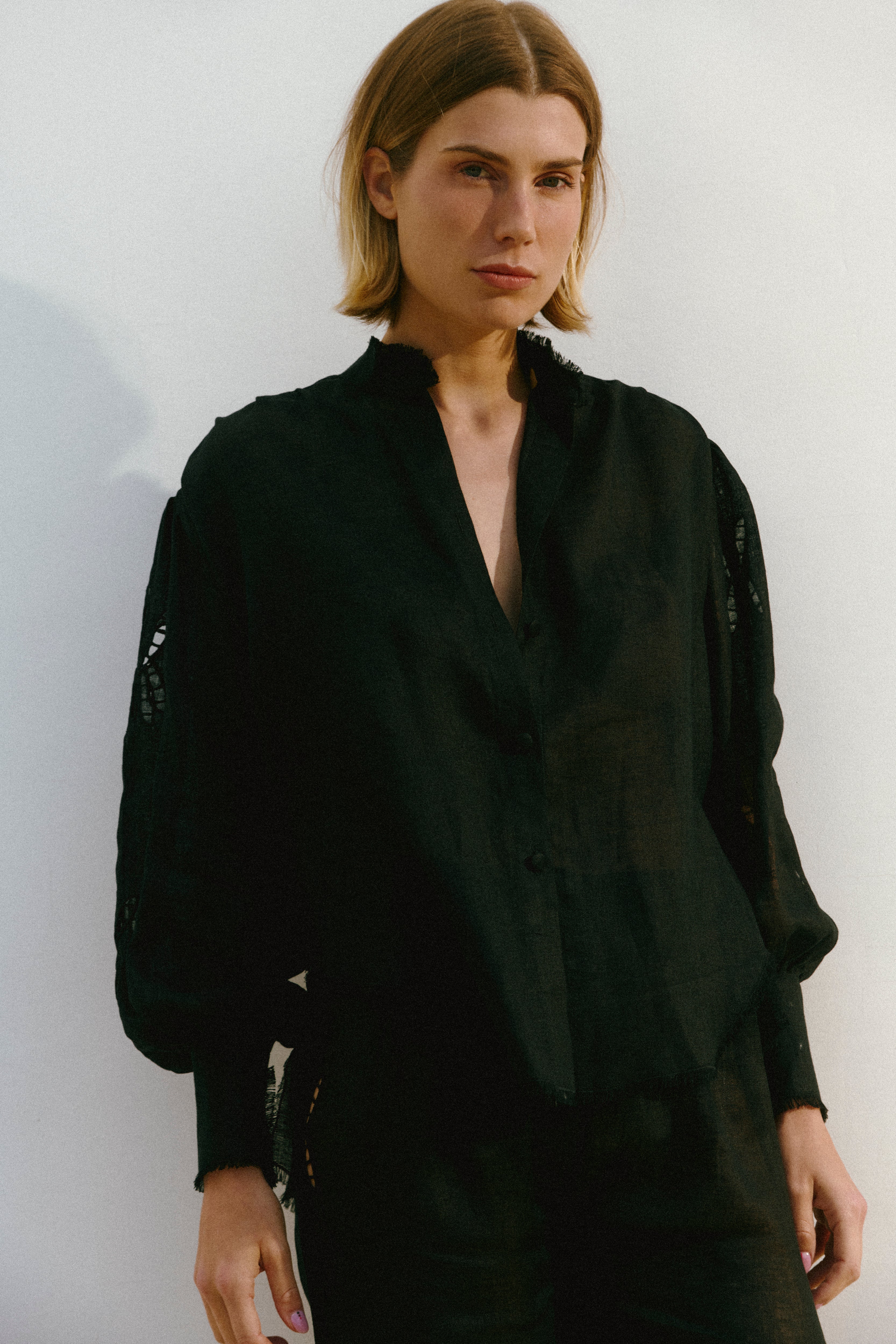 Origins embroidered shirt