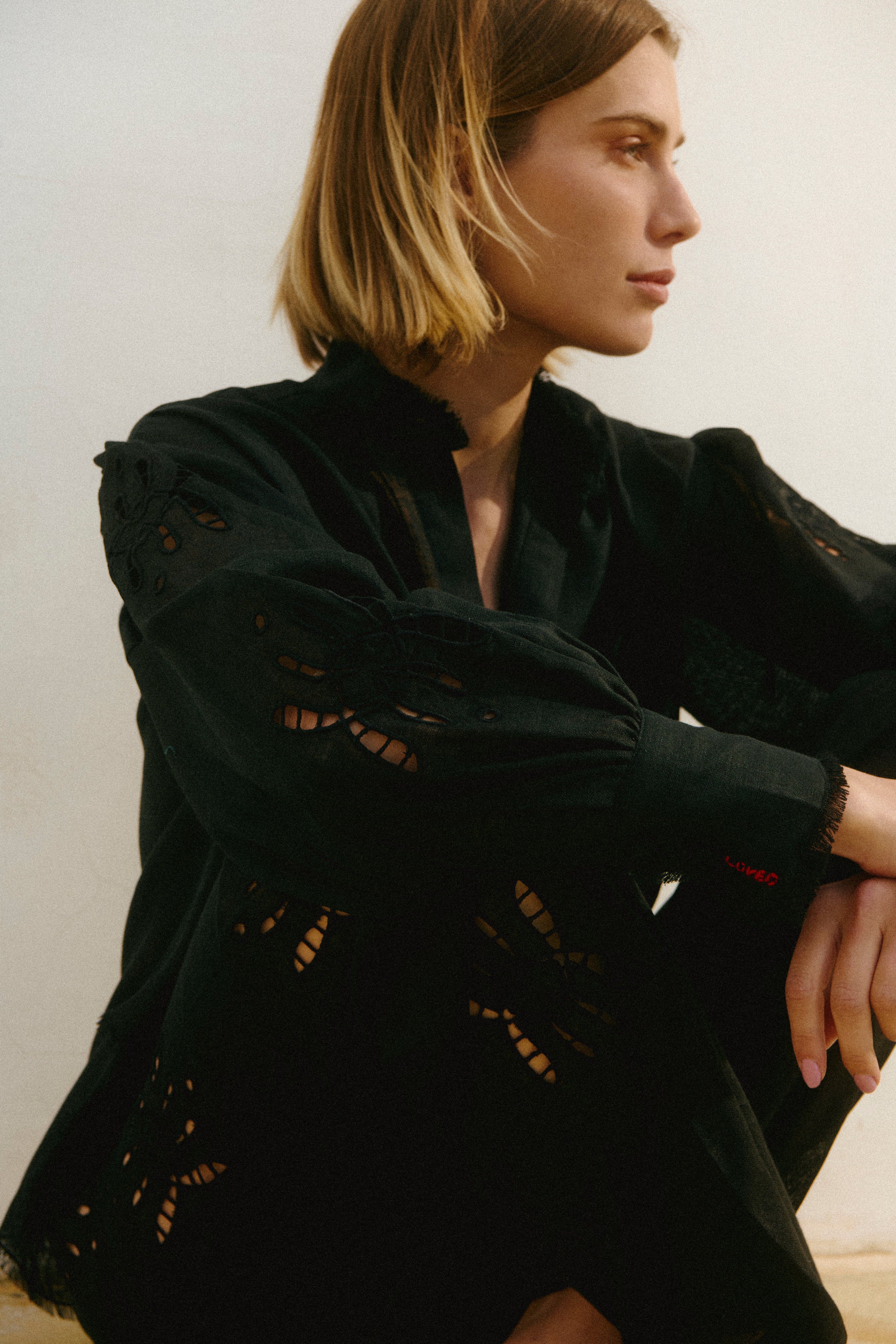 Origins embroidered shirt