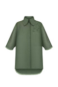 Bird embroidered shirt