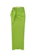 Wrap midi skirt