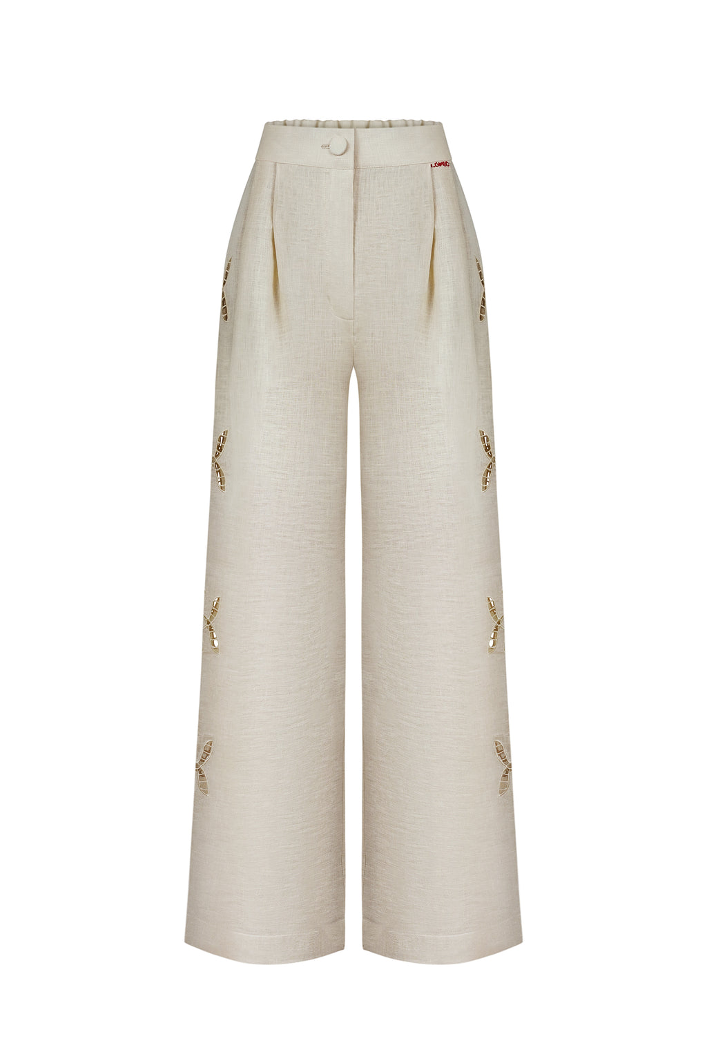 Origins embroidered pants