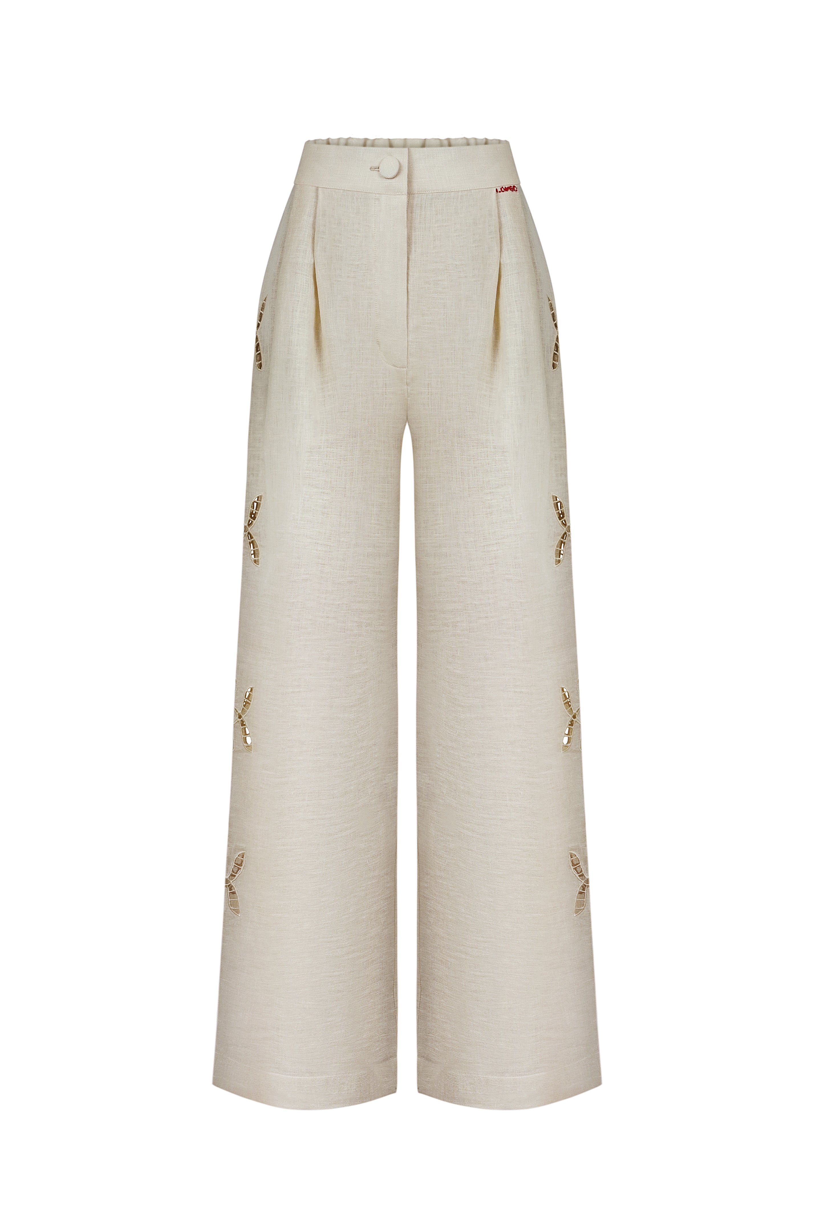 Origins embroidered pants