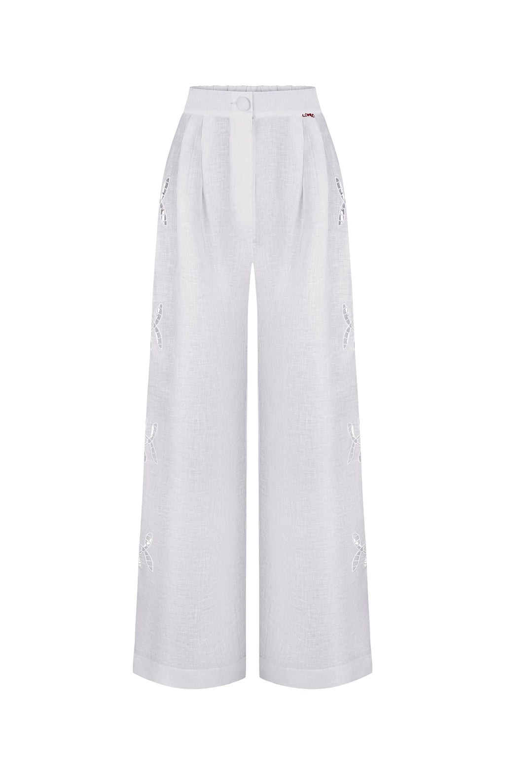 Origins embroidered pants