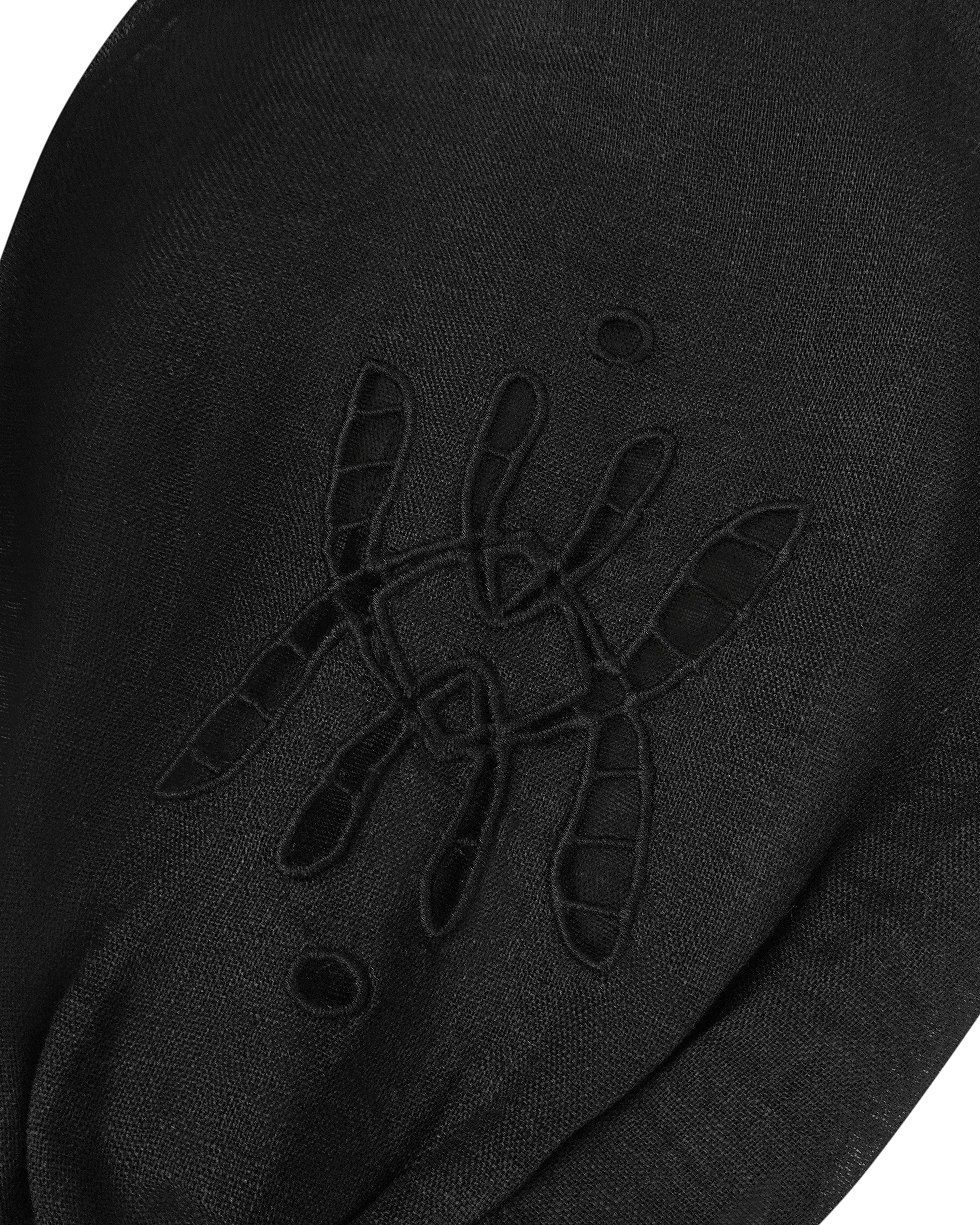 Origins embroidered pants