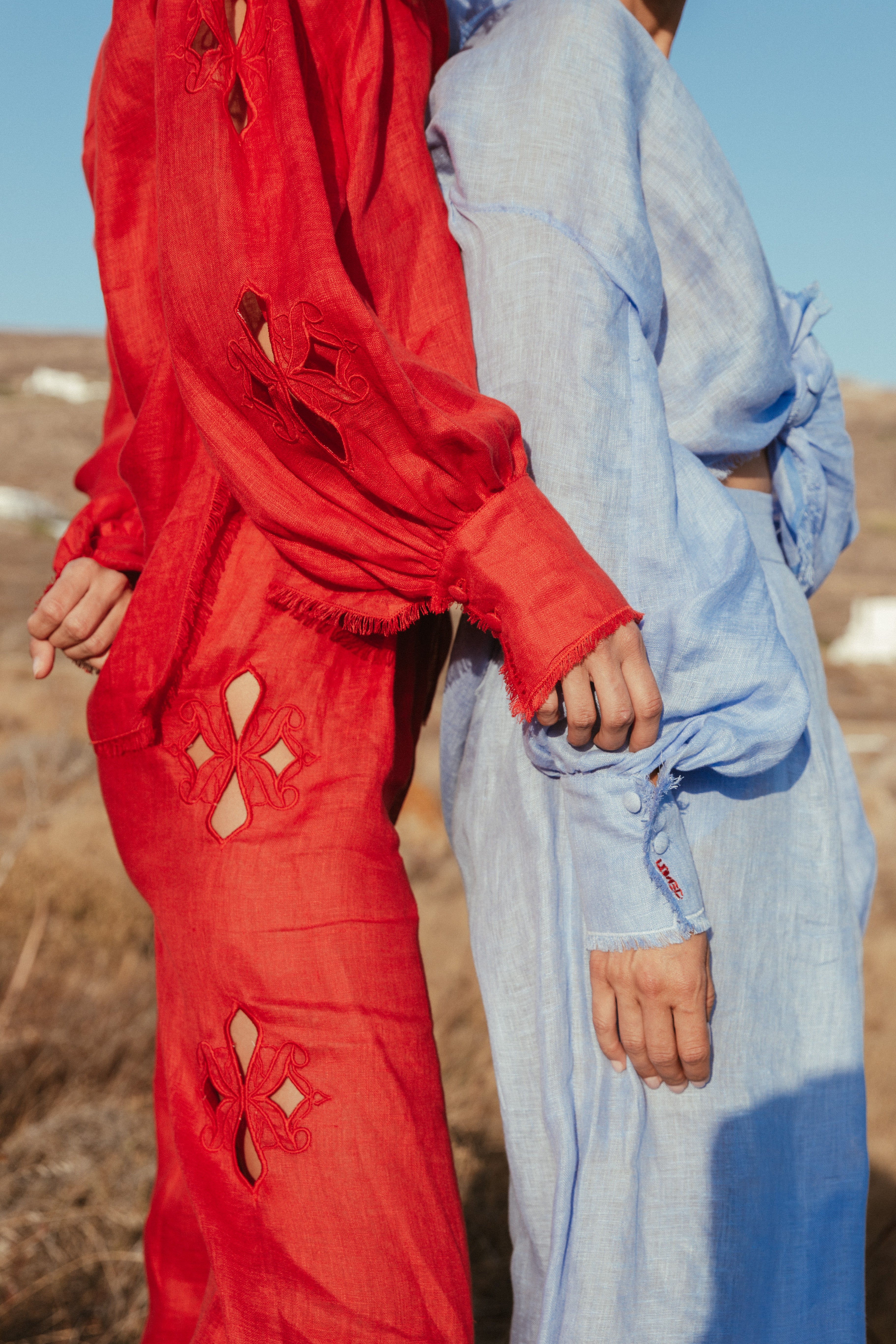 Embroidered pants