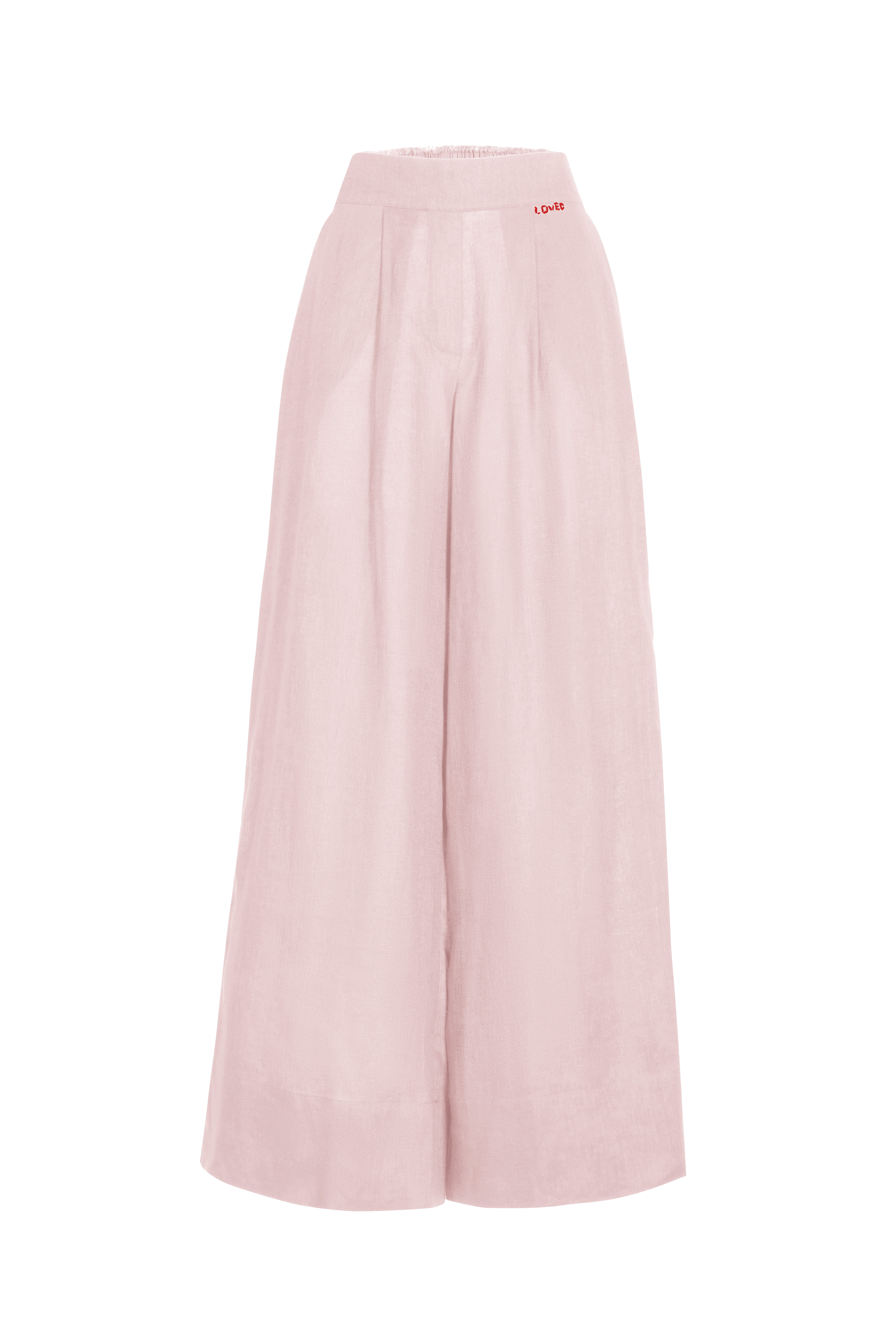 Wide leg trousers