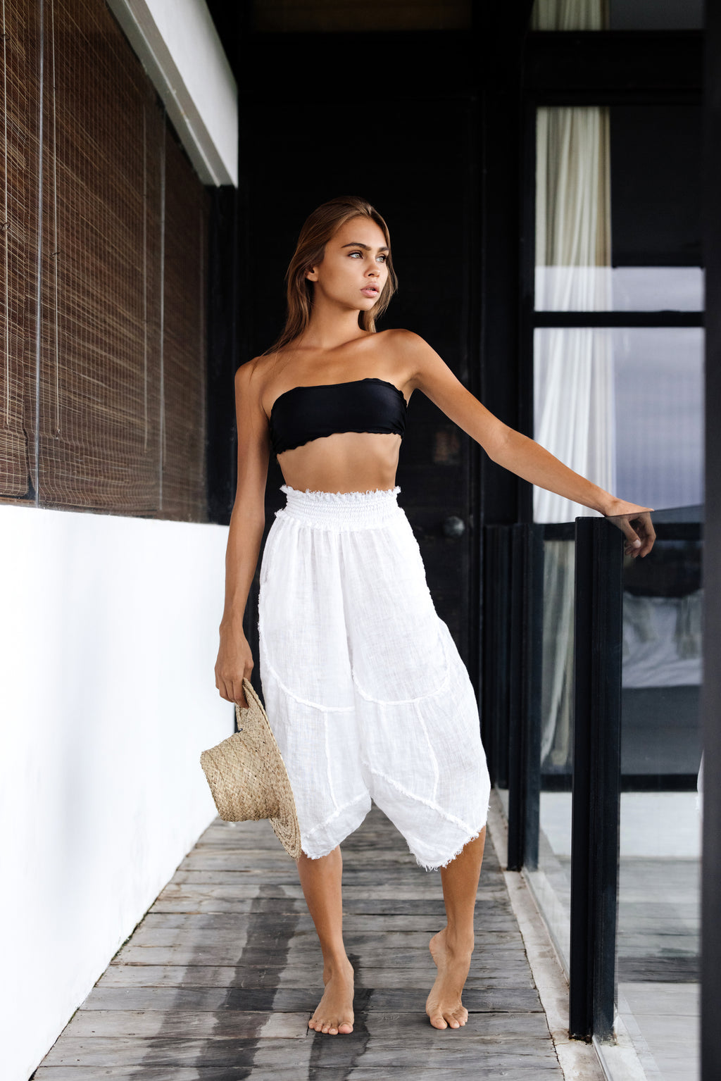 Loose oriental pants