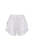 Loose-fit linen shorts